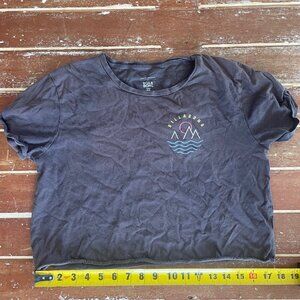 Billabong cropped shirt